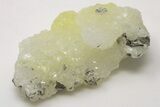 Lemon-Yellow Brucite - Balochistan, Pakistan #198559-1